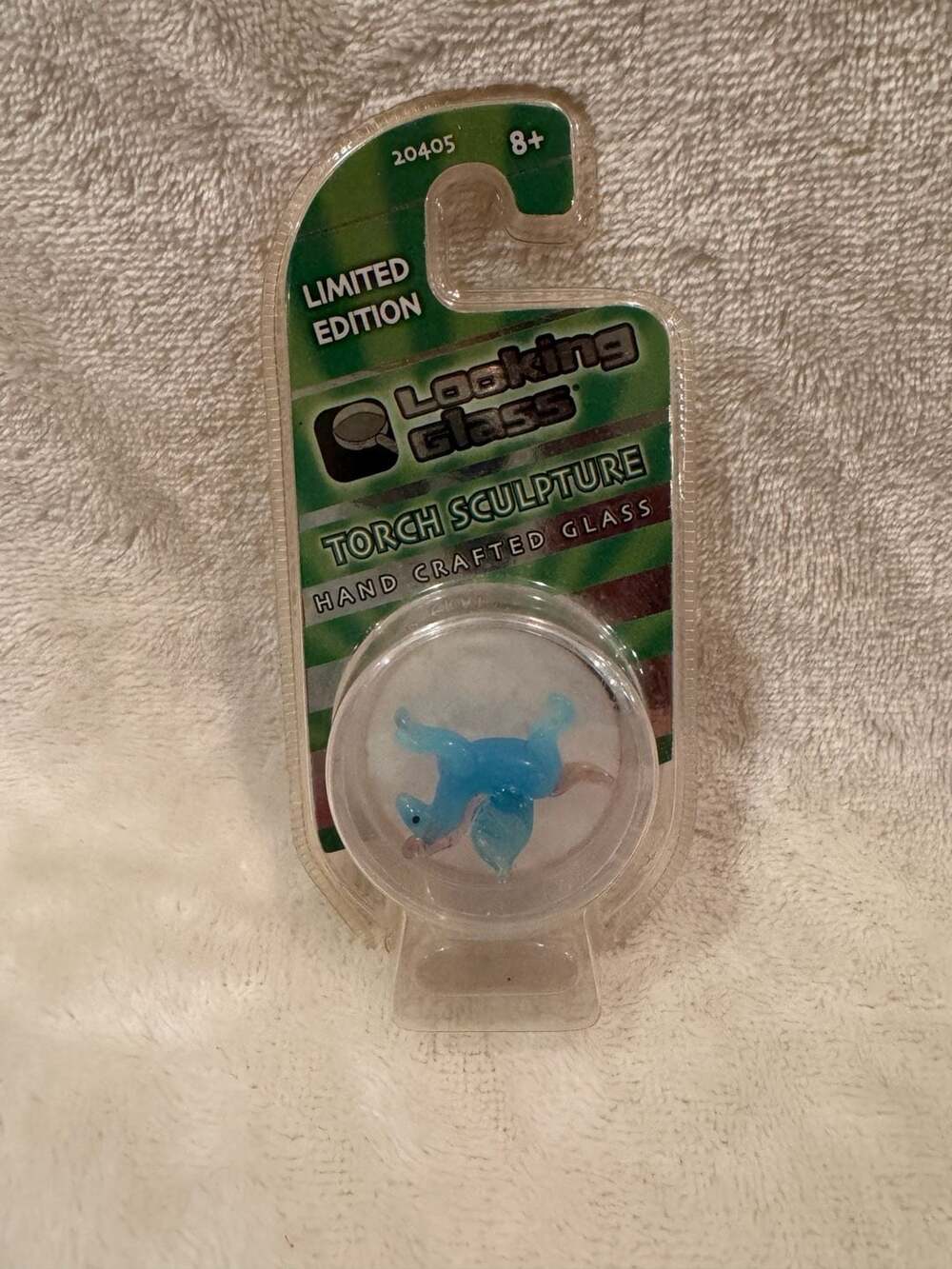 Looking Glass Peggy The Pegasus Torch Sculpture Hand Crafted Glass
